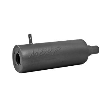 Picture of MBRP 2002 Arctic Cat 375/400/500 Slip-On Combo Exhaust w/Utility Muffler - Black