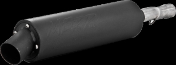 Picture of MBRP 87-97 Yamaha YFM 350FW Big Bear Moto-4 4x4 Direct Replacement Slip-On Exhaust w/Utility Muffler