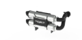 Picture of MBRP Powersports Slip-on Exhaust w/ Performance Mufflers Catback - AT-9208PT