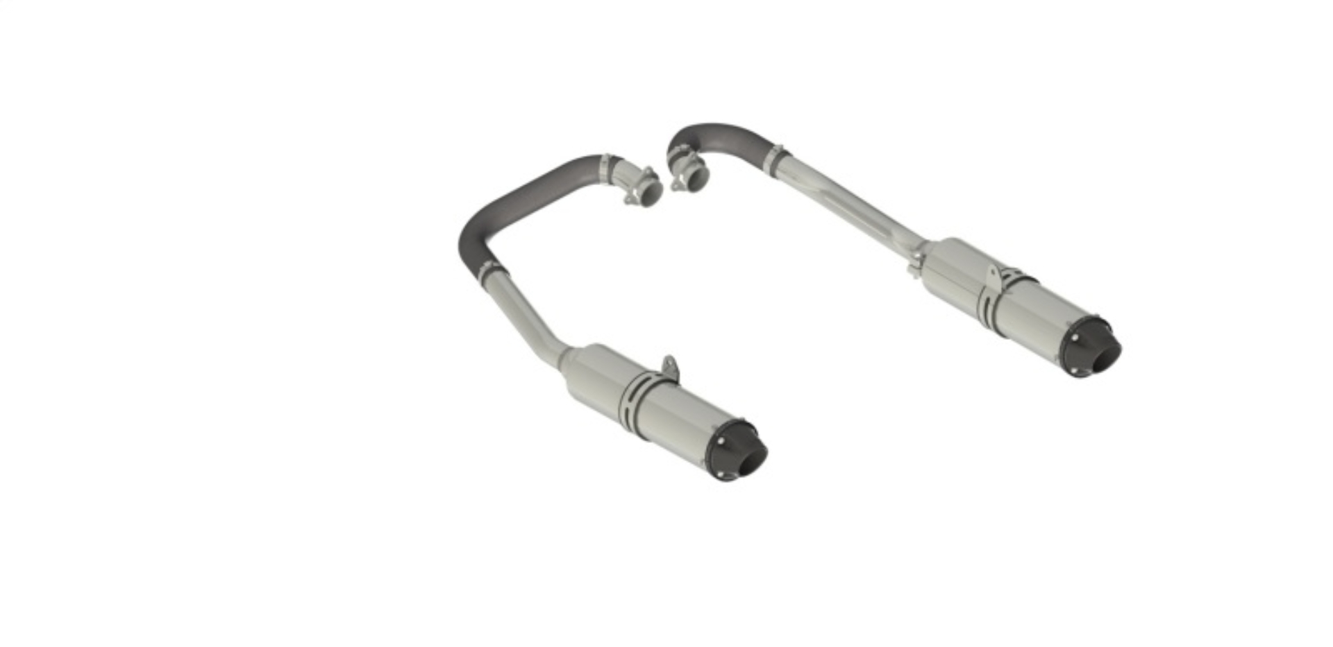 Picture of MBRP 11-14 Polaris RZR 900 (All Models) Complete Dual Exhaust System Headers-Back