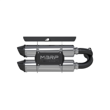 Picture of MBRP 2014 Polaris RZR XP 1000 Stacked Dual Slip-On Performance Series Exhaust