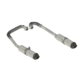 Picture of MBRP 11-14 Polaris RZR 900 (All Models) Complete Dual Exhaust System Headers-Back