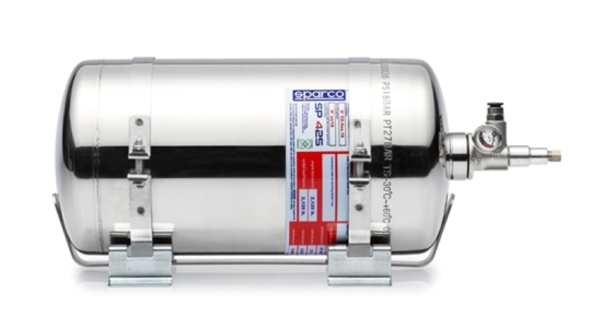 Picture of Sparco 4.25 Liter Electric Steel Extinguisher System