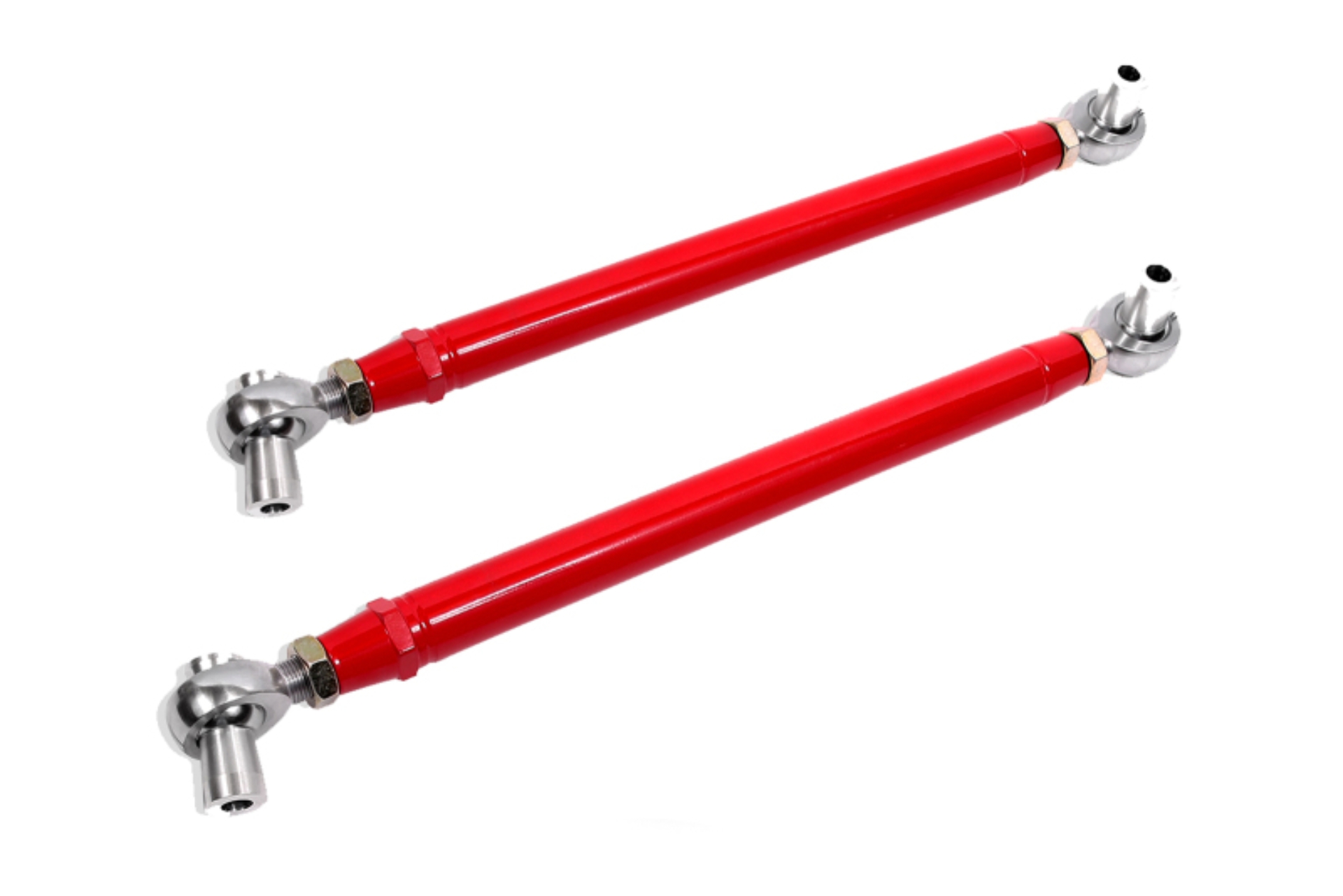 Picture of BMR 82-02 3rd/4th Gen F-Body Camaro Double Adj. DOM Lower Control Arms Rod Ends - Red