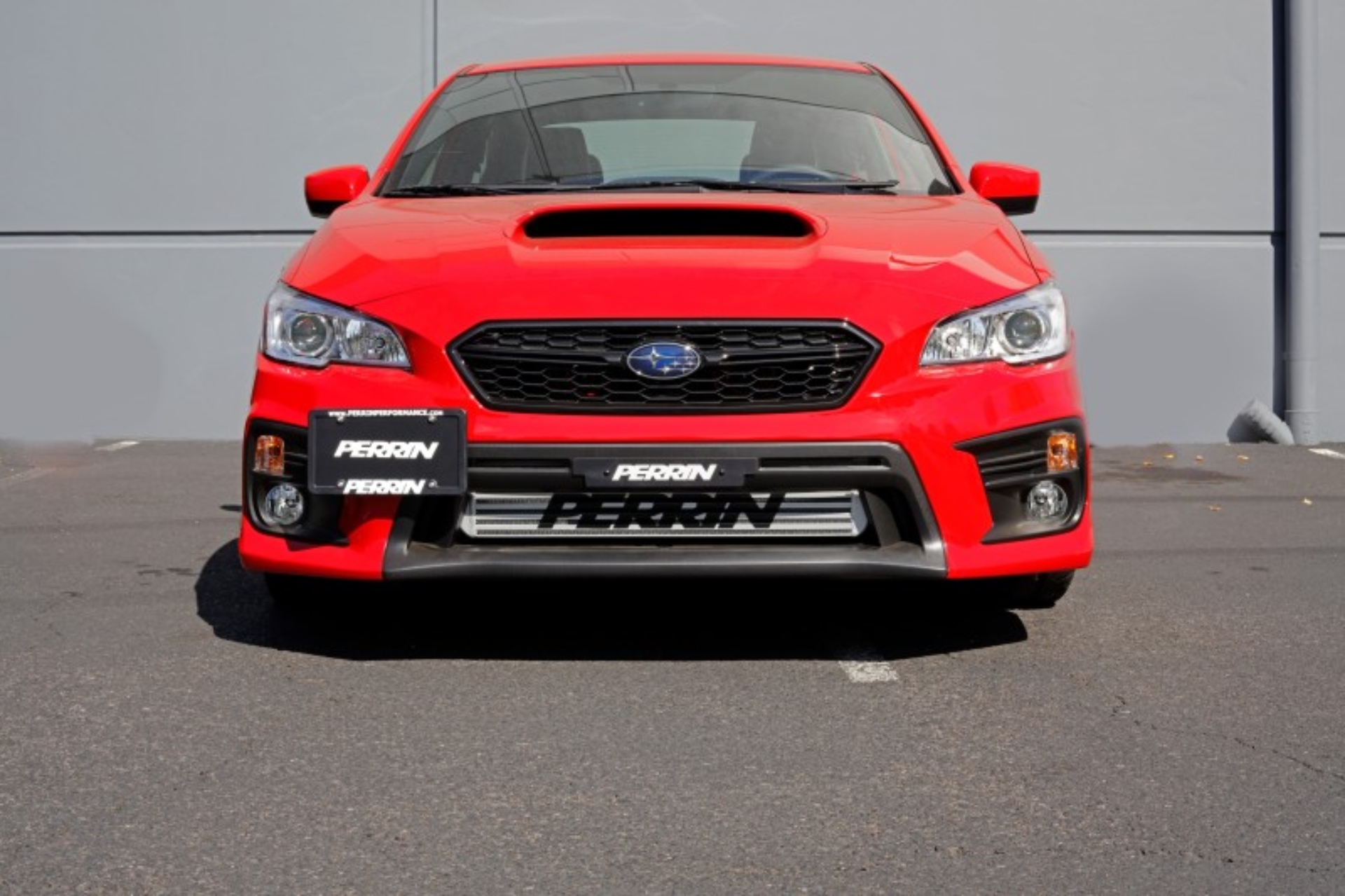 Picture of PERRIN 18-21 Subaru WRX/STI (w/FMIC ONLY) License Plate Relocation Kit