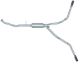 Picture of Gibson 99-05 Chevrolet Silverado 1500 Base 4.3L 2.5in Cat-Back Dual Extreme Exhaust - Aluminized