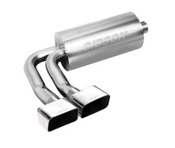 Picture of Gibson 99-05 Chevrolet Silverado 1500 Base 4.3L 2.5in Cat-Back Super Truck Exhaust - Aluminized