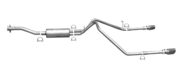 Picture of Gibson 15-22 Chevrolet Colorado LT 2.5L 2.25in Cat-Back Dual Split Exhaust - Aluminized