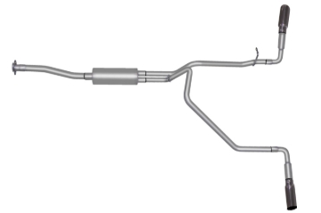 Picture of Gibson 15-22 Chevrolet Colorado LT 2.5L 2.25in Cat-Back Dual Extreme Exhaust - Aluminized