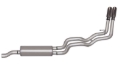 Picture of Gibson 09-10 Dodge Ram 1500 SLT 4.7L 2.25in Cat-Back Dual Sport Exhaust - Aluminized