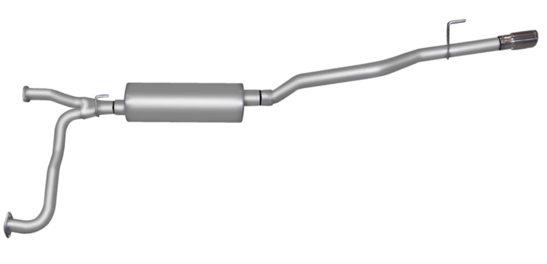 Picture of Gibson 05-08 Nissan Pathfinder LE 4.0L 2.5in Cat-Back Single Exhaust - Aluminized