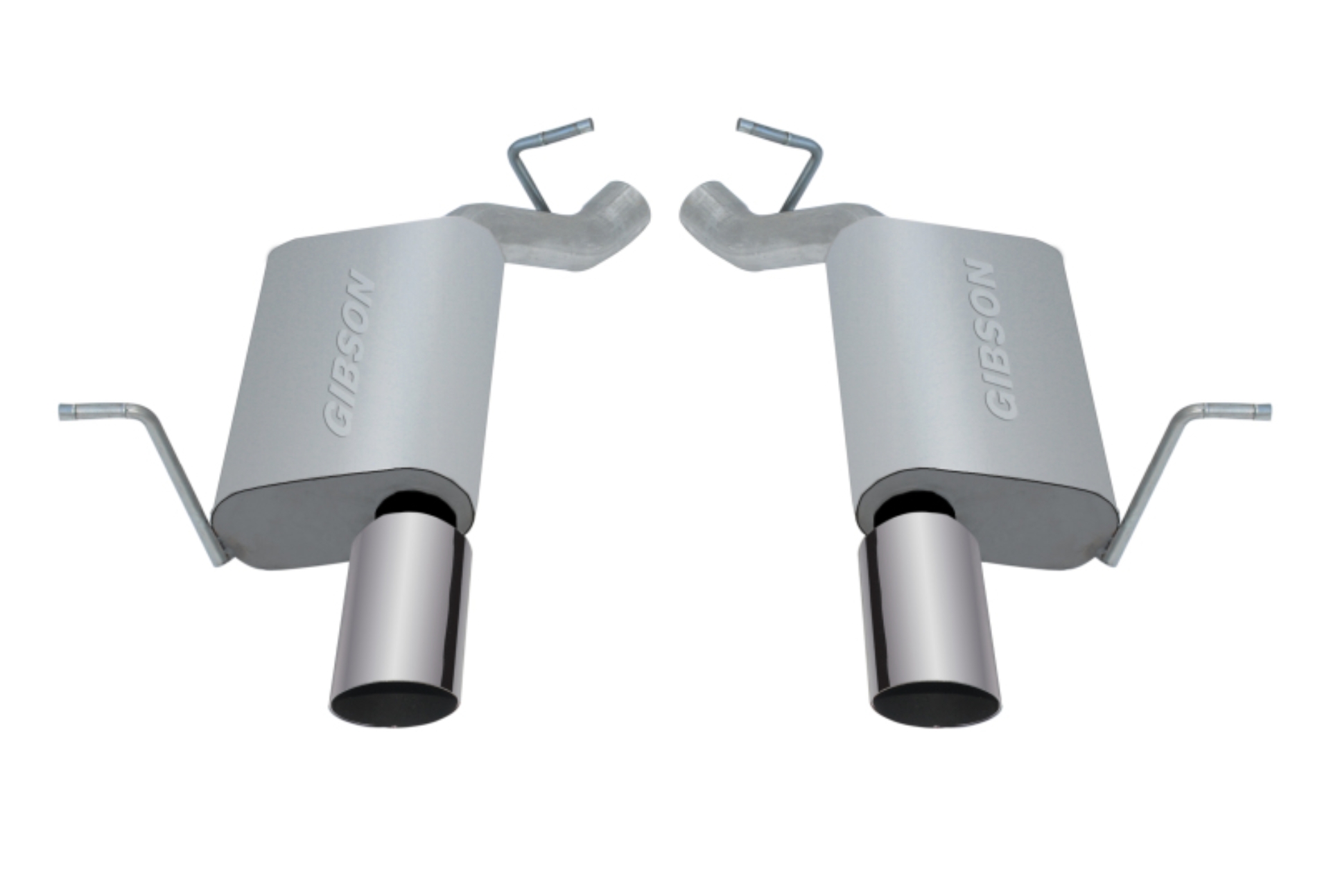 Picture of Gibson 11-18 Jeep Grand Cherokee Laredo 3.6L 2.25in Axle-Back Dual Exhaust - Aluminized
