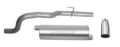 Picture of Gibson 02-04 Jeep Grand Cherokee Laredo 4.0L 2.5in Cat-Back Single Exhaust - Aluminized