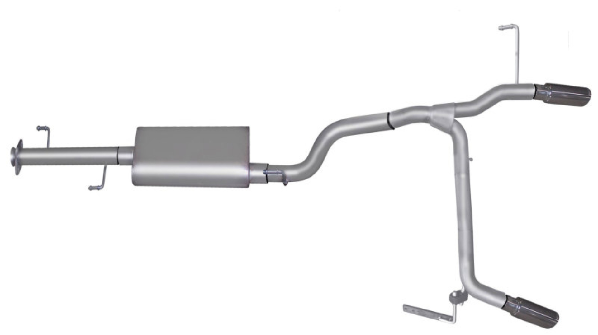 Picture of Gibson 07-14 Toyota FJ Cruiser Base 4.0L 2.5in Cat-Back Dual Split Exhaust - Aluminized