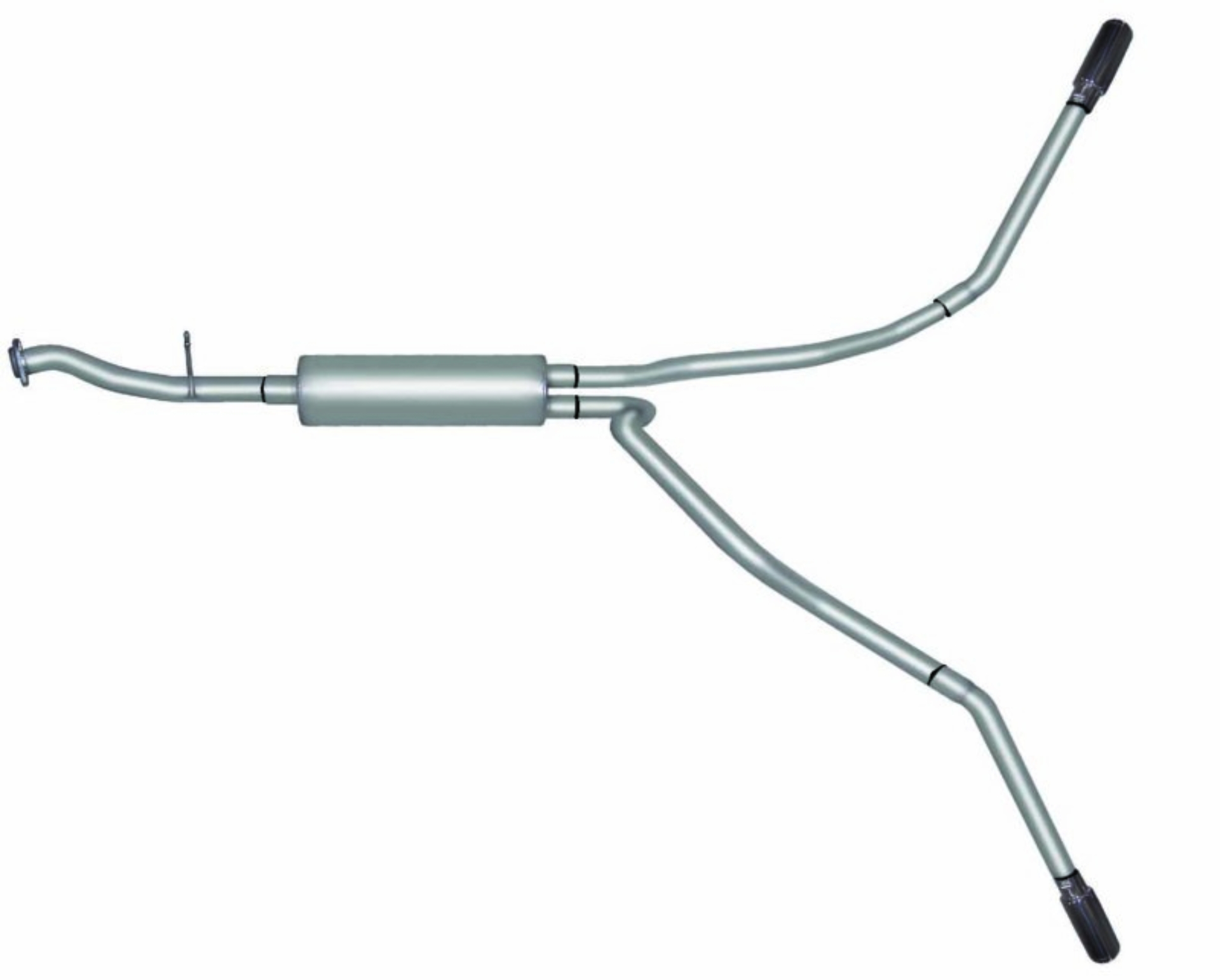 Picture of Gibson 99-01 Chevrolet Silverado 1500 Base 4.3L 2.5in Cat-Back Dual Extreme Exhaust - Stainless