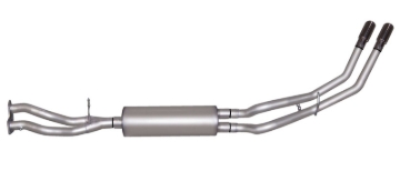 Picture of Gibson 96-99 Chevrolet Tahoe LS 4-Door 5.7L 2.25in Cat-Back Dual Sport Exhaust - Stainless