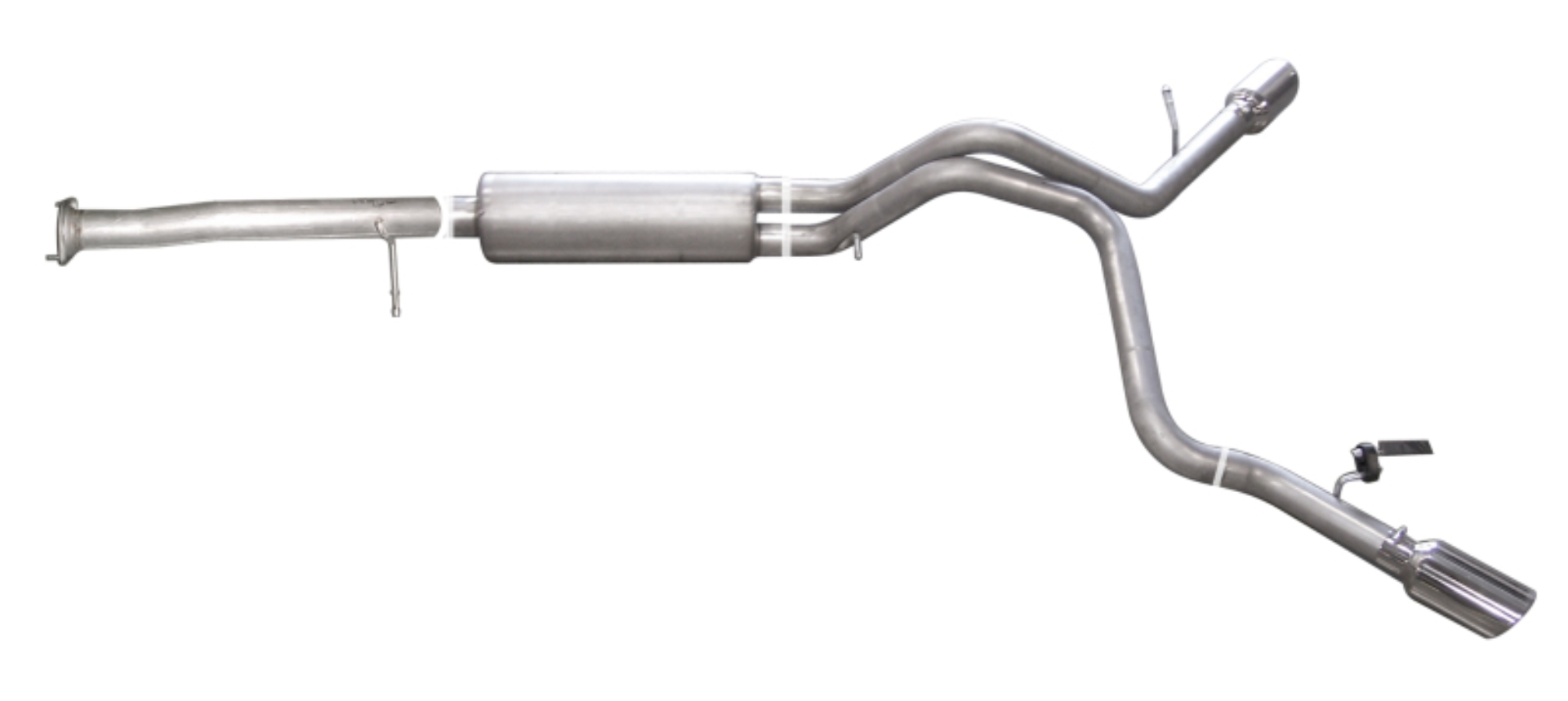 Picture of Gibson 07-10 Cadillac Escalade ESV Base 6.2L 2.5in Cat-Back Dual Extreme Exhaust - Stainless