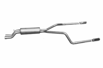 Picture of Gibson 02-05 Chevrolet Silverado 2500 HD Base 6.0L 2.5in Cat-Back Dual Split Exhaust - Stainless