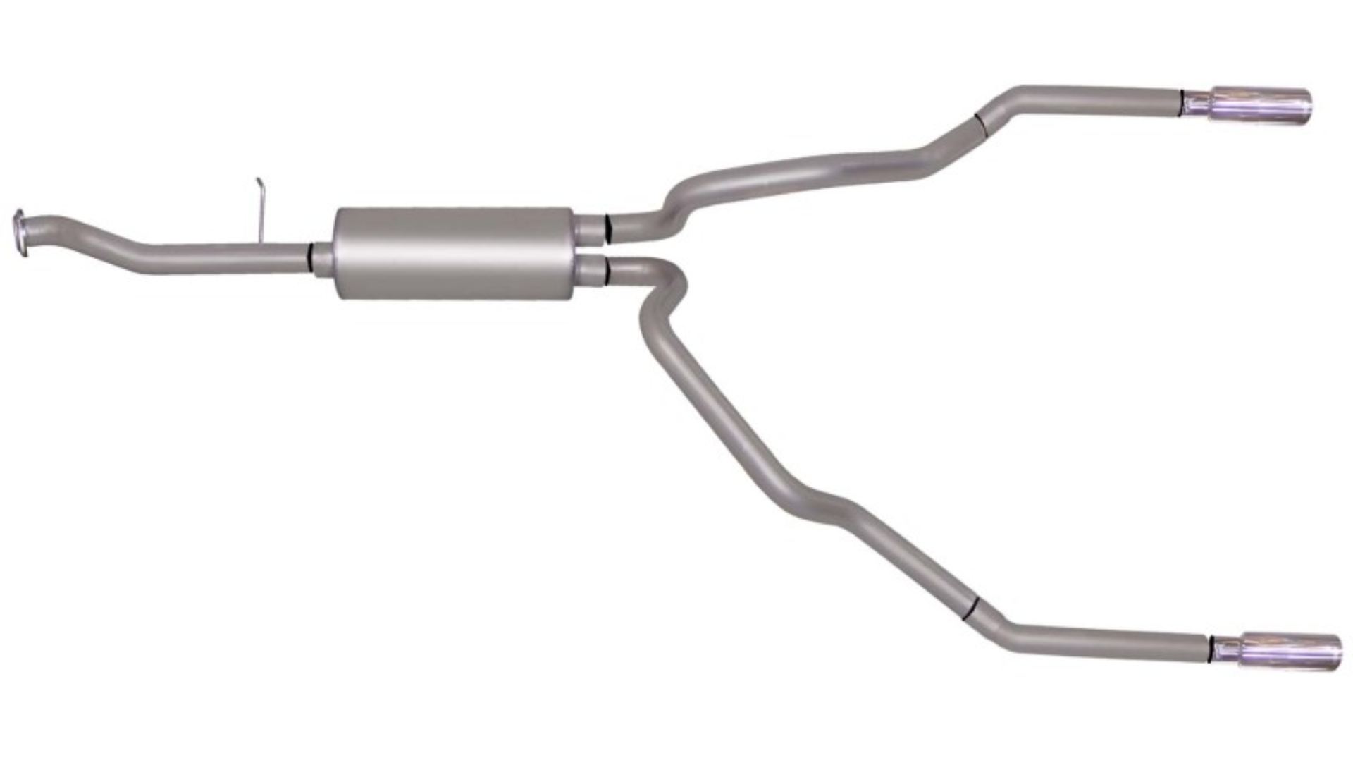 Picture of Gibson 99-05 Chevrolet Silverado 1500 Base 4.3L 2.5in Cat-Back Dual Split Exhaust - Stainless