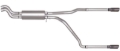 Picture of Gibson 01-05 Chevrolet Silverado 2500 HD Base 6.0L 2.5in Cat-Back Dual Split Exhaust - Stainless