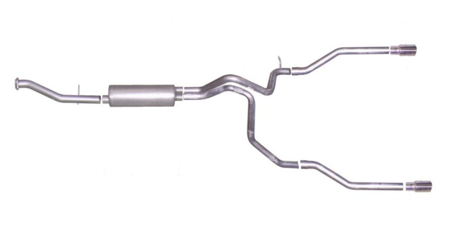 Picture of Gibson 00-01 Chevrolet Suburban 1500 Base 5.3L 2.25in Cat-Back Dual Split Exhaust - Stainless