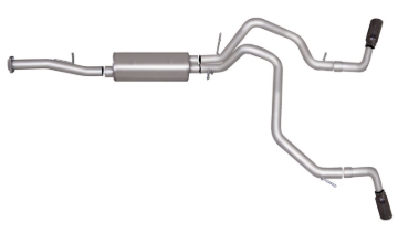 Picture of Gibson 07-12 Chevrolet Avalanche LS 5.3L 2.25in Cat-Back Dual Extreme Exhaust - Stainless