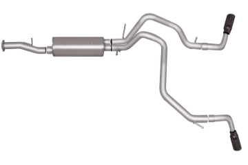 Picture of Gibson 07-09 Chevrolet Tahoe LS 4.8L 2.25in Cat-Back Dual Extreme Exhaust - Stainless
