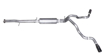 Picture of Gibson 07-09 GMC Sierra 1500 Denali 6.2L 3in Cat-Back Dual Extreme Exhaust - Stainless
