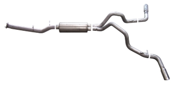 Picture of Gibson 07-10 Chevrolet Silverado 2500 HD LT 6.0L 3in Cat-Back Dual Extreme Exhaust - Stainless