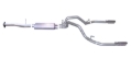 Picture of Gibson 07-09 Chevrolet Silverado 1500 LT 4.8L 2.5in Cat-Back Dual Split Exhaust - Stainless