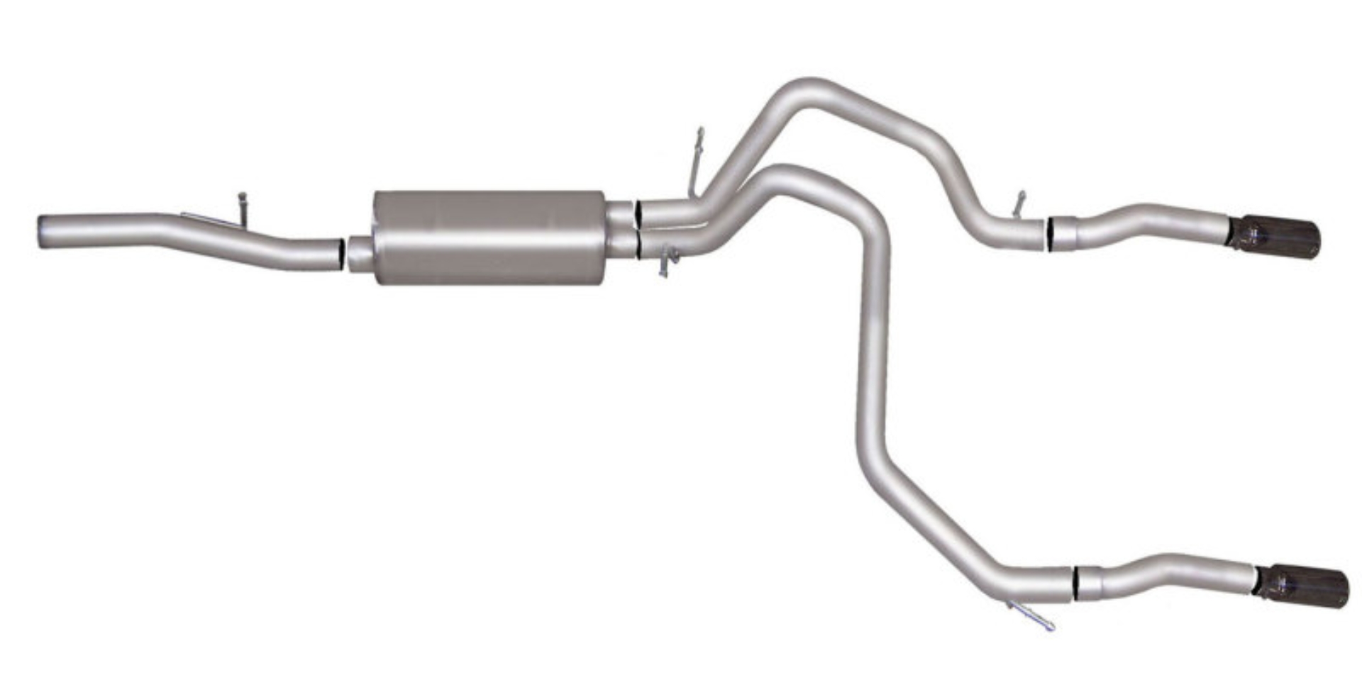Picture of Gibson 10-14 Chevrolet Tahoe LS 5.3L 2.25in Cat-Back Dual Split Exhaust - Stainless