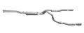 Picture of Gibson 15-19 GMC Sierra 2500 HD Base 6.0L 3.5in/3in Cat-Back Dual Split Exhaust - Stainless