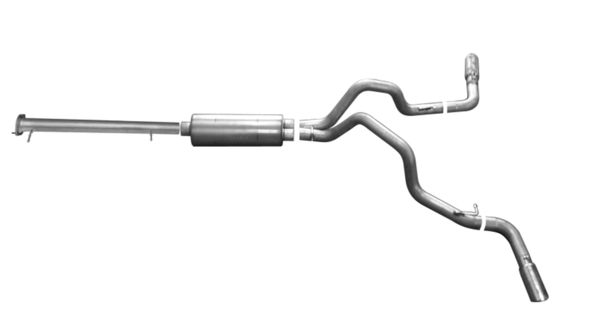 Picture of Gibson 15-19 GMC Sierra 2500 HD Base 6.0L 3in Cat-Back Dual Extreme Exhaust - Stainless