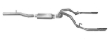 Picture of Gibson 14-18 GMC Sierra 1500 Base 5.3L 3in/2.25in Cat-Back Dual Split Exhaust - Stainless