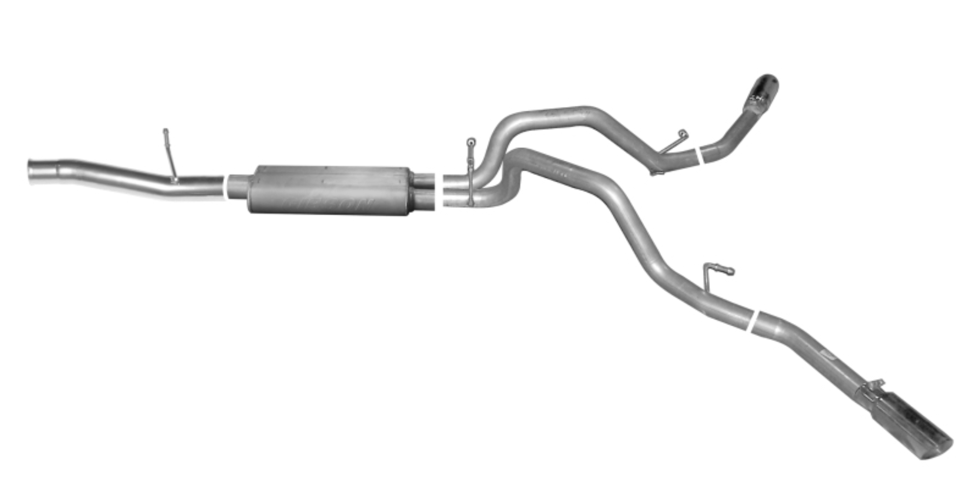 Picture of Gibson 2017 GMC Sierra 1500 Base 5.3L 3in/2.25in Cat-Back Dual Extreme Exhaust - Stainless