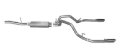 Picture of Gibson 10-13 GMC Sierra 1500 SLE 4.8L 2.25in Cat-Back Dual Split Exhaust - Stainless
