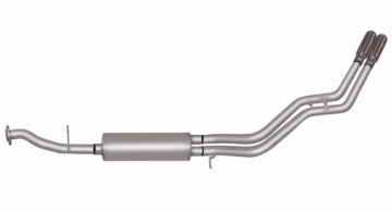 Picture of Gibson 99-01 Chevrolet Silverado 1500 Base 4.3L 2.5in Cat-Back Dual Sport Exhaust - Stainless