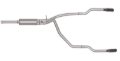 Picture of Gibson 96-02 Dodge Ram 2500 Base 8.0L 2.5in Cat-Back Dual Split Exhaust - Stainless