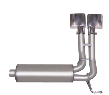 Picture of Gibson 04-05 Dodge Ram 1500 SLT 5.7L 2.5in Cat-Back Super Truck Exhaust - Stainless