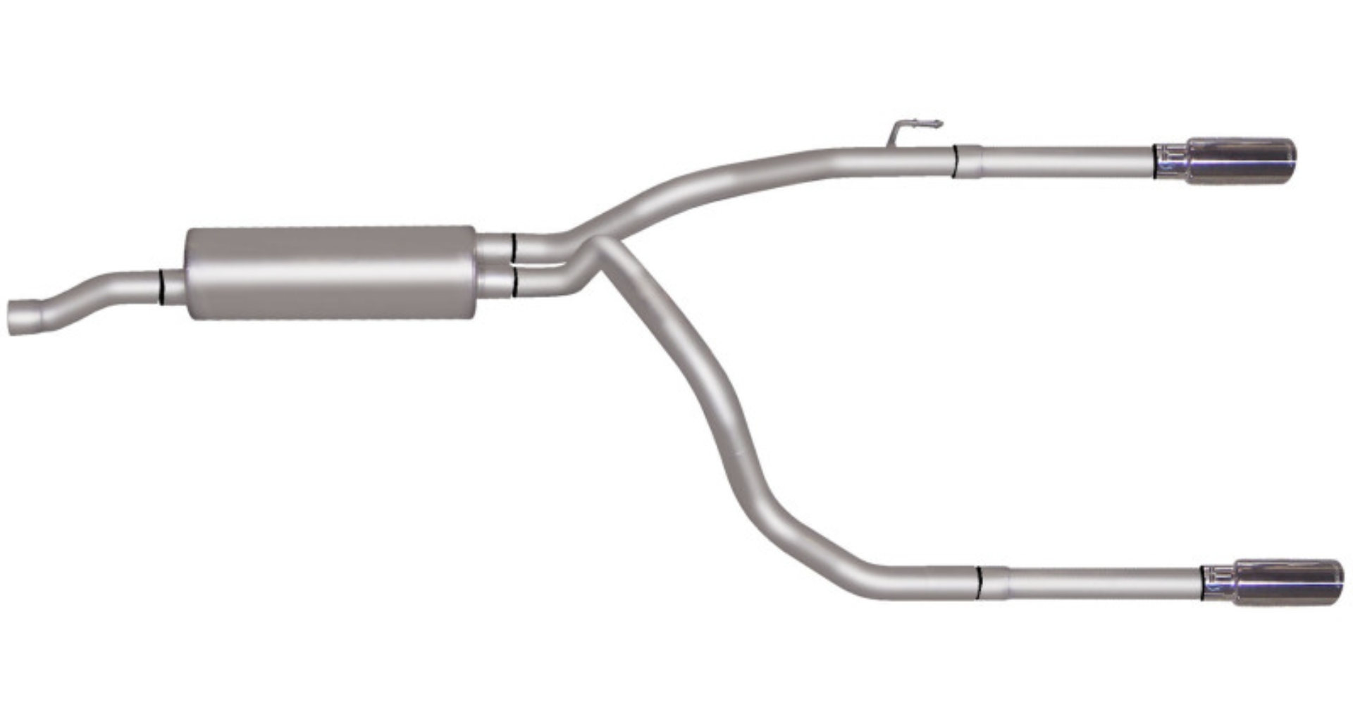 Picture of Gibson 11-18 Ram 1500 Big Horn 5.7L 2.5in Cat-Back Dual Split Exhaust - Stainless