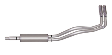 Picture of Gibson 94-96 Dodge Ram 1500 Base 3.9L 2.5in Cat-Back Dual Sport Exhaust - Stainless