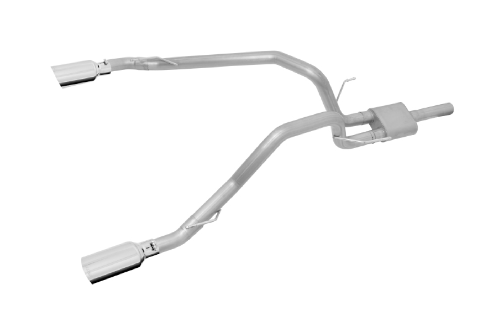 Picture of Gibson 14-16 Ram 1500 Big Horn 3.0L 3in Cat-Back Dual Split Exhaust - Stainless