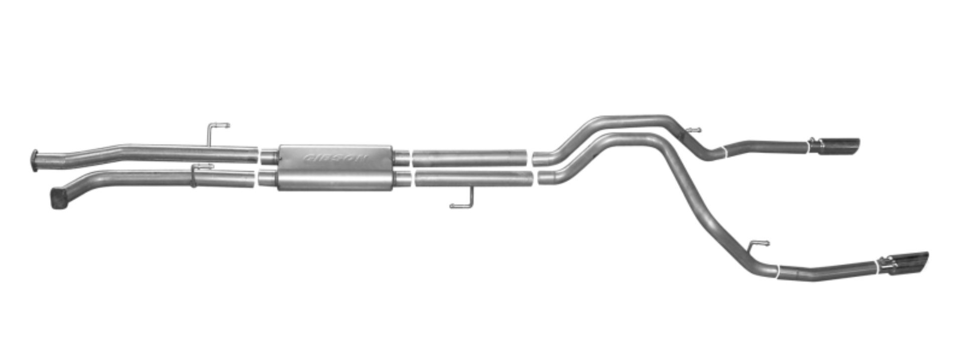 Picture of Gibson 07-19 Toyota Tundra Limited 5.7L 2.5in Cat-Back Dual Split Exhaust - Stainless
