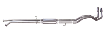 Picture of Gibson 14-19 Toyota Tundra SR 4.6L 2.5in Cat-Back Dual Sport Exhaust - Stainless