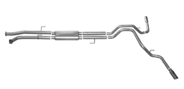 Picture of Gibson 14-19 Toyota Tundra SR 4.6L 2.5in Cat-Back Dual Extreme Exhaust - Stainless
