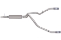 Picture of Gibson 11-16 Ford F-250 Super Duty Lariat 6.2L 2.5in Cat-Back Dual Split Exhaust - Stainless