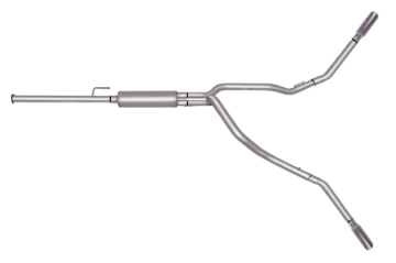 Picture of Gibson 11-12 Ford F-150 STX 3.7L 2.5in Cat-Back Dual Extreme Exhaust - Stainless