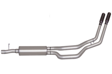 Picture of Gibson 11-16 Ford F-250 Super Duty Lariat 6.2L 2.5in Cat-Back Dual Sport Exhaust - Stainless