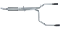Picture of Gibson 98-00 Ford F-150 Base 4.6L 2.5in Cat-Back Dual Split Exhaust - Stainless