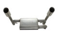 Picture of Gibson 2014 Polaris RZR XP 1000 EPS Base 2.25in Dual Exhaust - Stainless